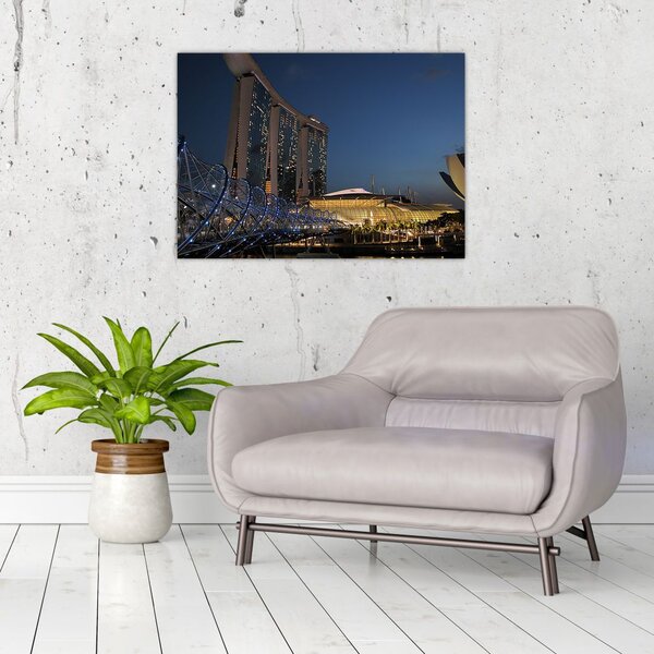 Obraz modernej metropoly (70x50 cm)