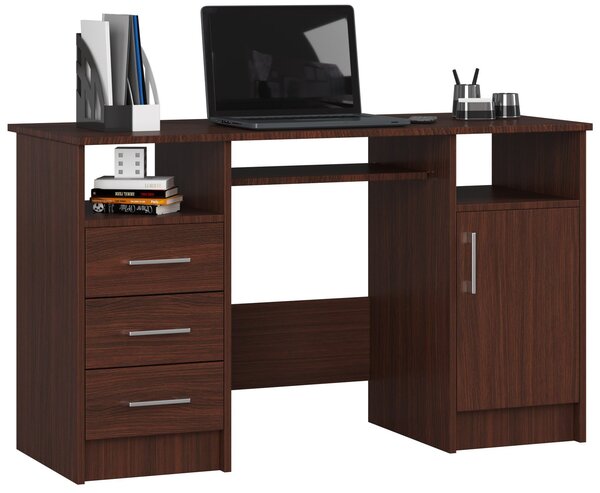 NovýNábytok.sk PC stolík Asegura (wenge). Akcia -16%. Vlastná spoľahlivá doprava až k Vám domov. 1151910