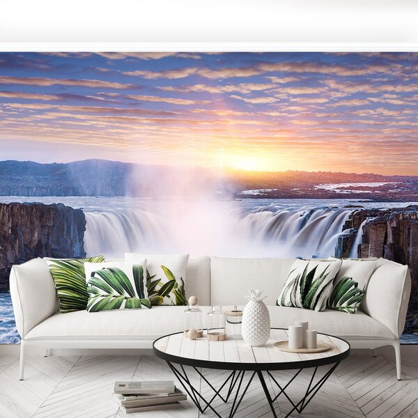 Fototapeta Vliesová Selfoss vodopád 152x104 cm