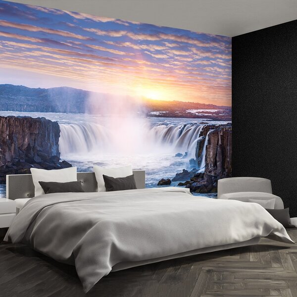 Fototapeta Vliesová Selfoss vodopád 152x104 cm