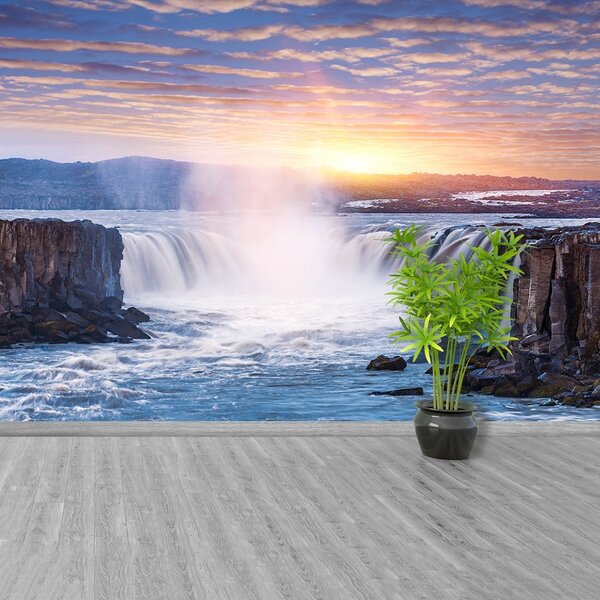 Fototapeta Vliesová Selfoss vodopád 152x104 cm