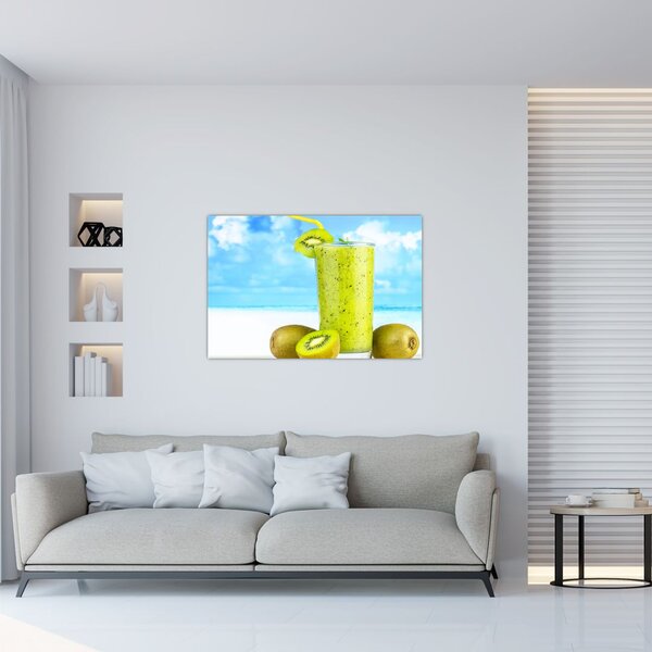 Obraz - kiwi smoothie (90x60 cm)