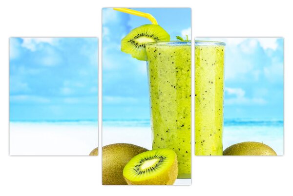 Obraz - kiwi smoothie (90x60 cm)