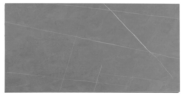 MUZZA Rozkladací stôl sallie 160 (240) x 90 cm sivo-biely