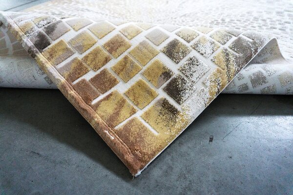 Berfin Dywany , Kusový koberec Vals 8006 Beige, 200x290, hnedá, obývacia izba