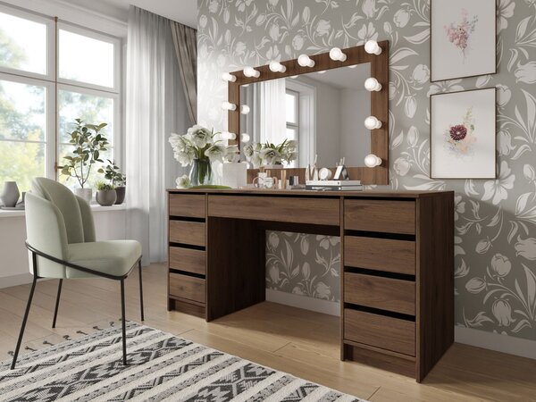 Mirjan24 Toaletný písací stôl Heron Bis, Farby: orech okapi 5903211482793