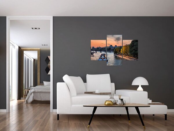 Obraz - loď na vyhliadkovej plavbe (90x60 cm)