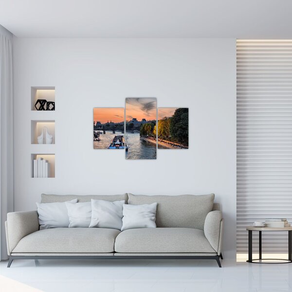 Obraz - loď na vyhliadkovej plavbe (90x60 cm)