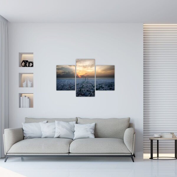 Obraz - Paríž z výšky (90x60 cm)