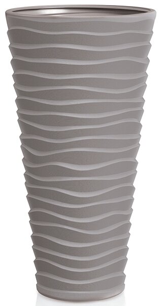 Plastový kvetináč DPSA350 34,6 cm - mocca