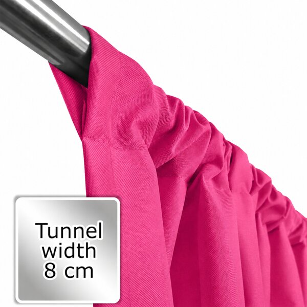 Záhradný záves do altánku MIG34 fuchsia Farba Fuchsia Rozmery 155x180 cm