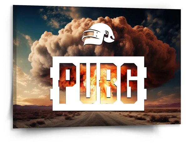 Sablio Obraz PUBG Explózia 1 - 150x110 cm