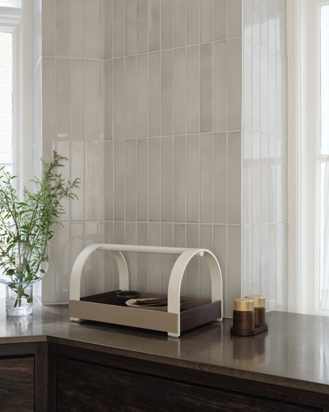 Drevený podnos Kydo Oak Beige / White