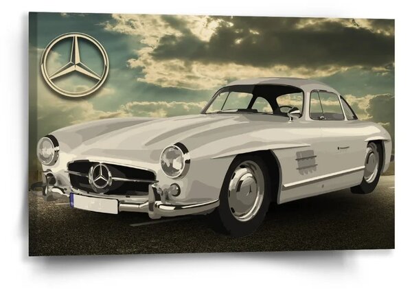 Sablio Obraz Mercedes-Benz 300 SL Na ceste - 60x40 cm