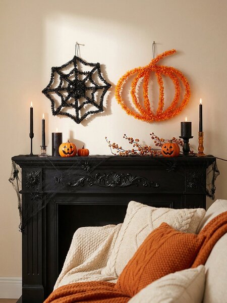 Sinsay - Nástenná dekorácia s halloweenskym motívom 2 pack - viacfarebná