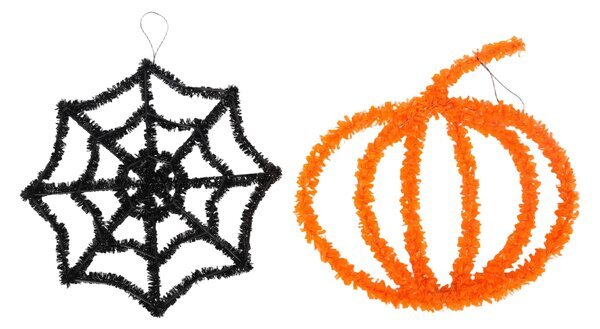 Sinsay - Nástenná dekorácia s halloweenskym motívom 2 pack - viacfarebná