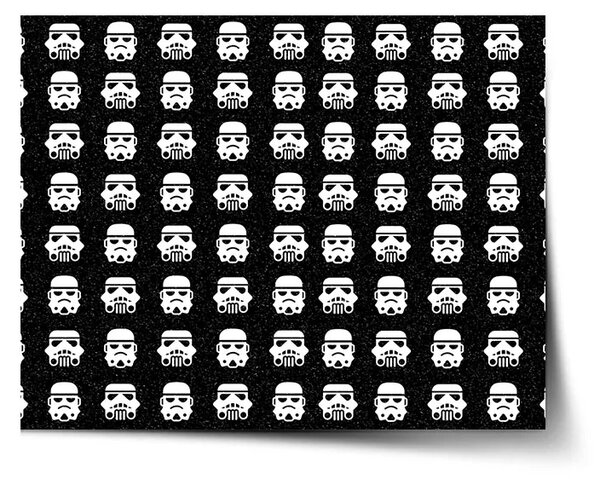 Sablio Plagát Star Wars Stormtrooper Pattern - 60x40 cm