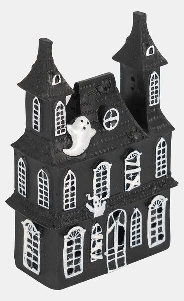 Sinsay - Halloweenska LED dekorácia v tvare strašidelného domu - čierna