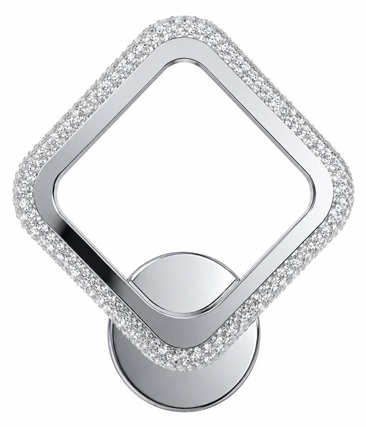Toolight Toolight, LED nástenné svietidlo, 7W, 3000K, 1000 lm, LHJ125-W, chrómová, OSW-03280