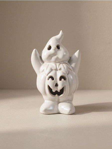 Sinsay - LED stolná lampa s Halloween motivom - biela