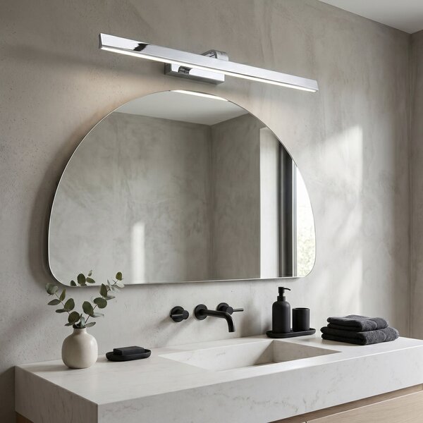 Toolight Toolight, LED nástenné svietidlo, 73cm, 14W, 4000K, 1500lm, SWE003-1W, chrómová, OSW-20102