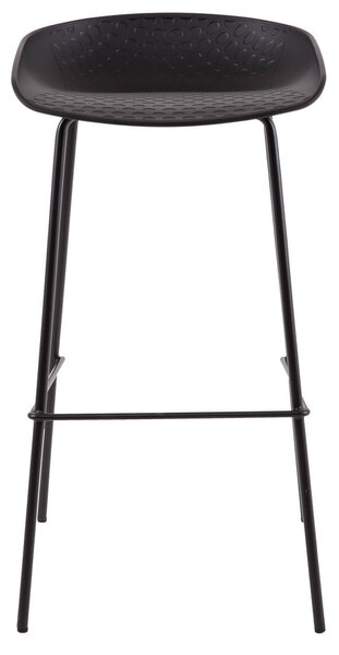 MUZZA Barová stolička atten 74 cm čierna