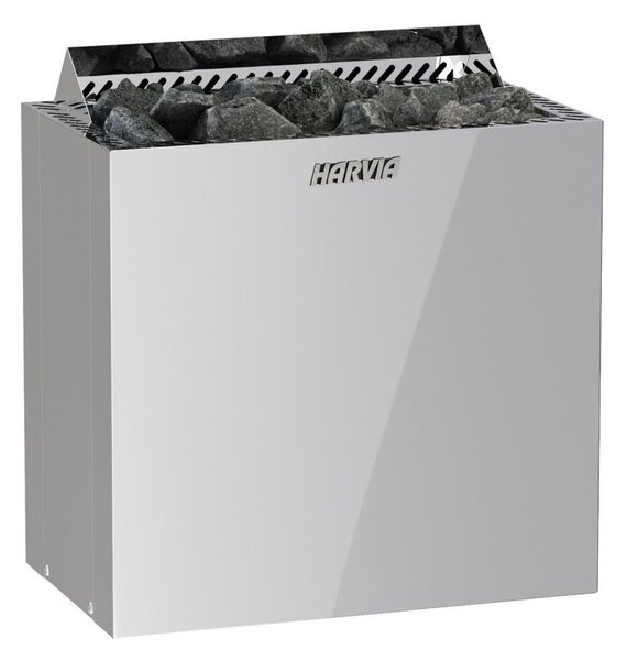 Harvia saunová pec elektrická Qubic BQ60E Steel