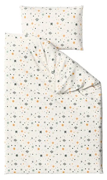 Sada krepových obliečok ASTORIA POLY krémové + plachta Jersey 90 x 200 cm cappuccino, jednolôžko