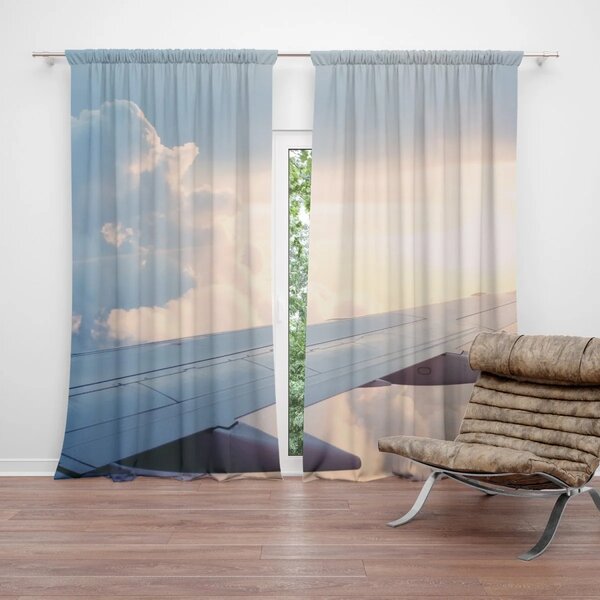 Sablio Záves Krídlo lietadla: 2 ks 140x250 cm