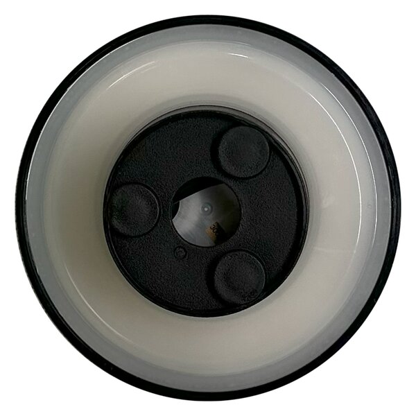 Exteriérové nástenné LED svietidlo Disk, 1x LED 9w, CCT, čierna