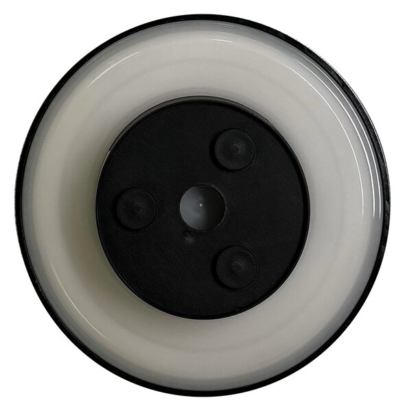 Exteriérové nástenné LED svietidlo Disk, 1x LED 12w, CCT, čierna