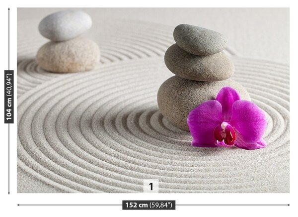 Fototapeta Vliesová Zen stones 152x104 cm