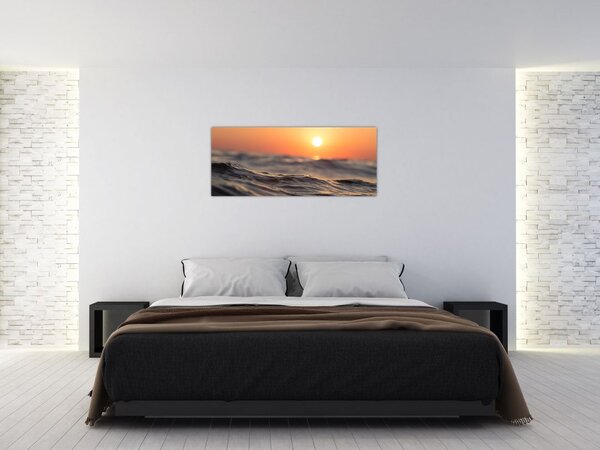 Obraz morskej vlnky (120x50 cm)