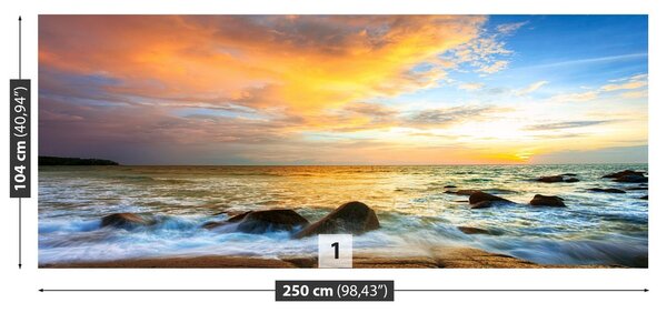Fototapeta Vliesová Západ slnka 250x104 cm