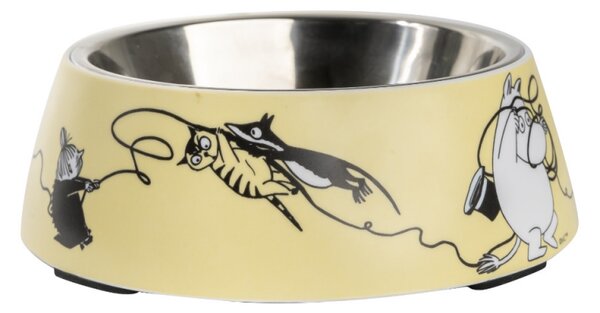 Muurla Miska pre psov Moomin Pets M, žltá