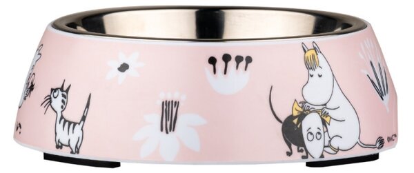 Muurla Miska pre psov Moomin Pets S, ružová