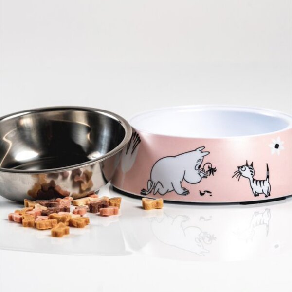 Muurla Miska pre psov Moomin Pets S, ružová