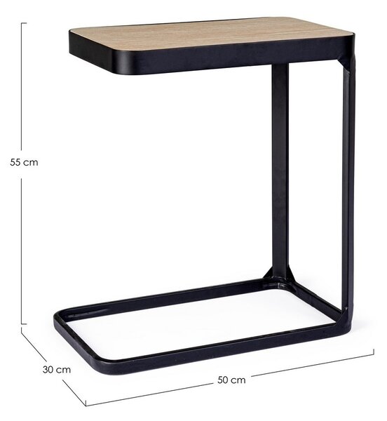 EVERITT konferenčný stolík 50x30cm