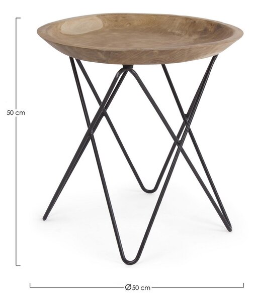 ZAHIRA konferenčný stolík D50cm
