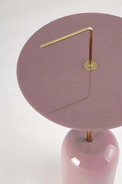 TULASI ANTIQUE PINK konferenčný stolík D30cm