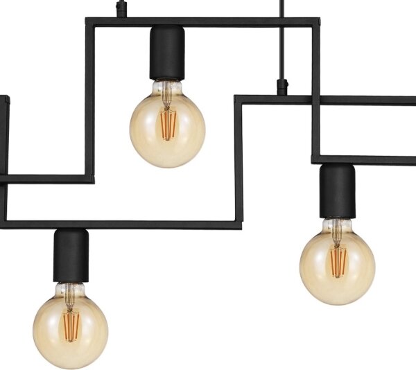 Eglo 43365 - Luster na lanku FEMBARD 7xE27/60W/230V