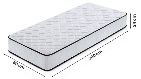 NovýNábytok.sk Pružinový matrac 80x200 cm (H3). Akcia -15%. Vlastná spoľahlivá doprava až k Vám domov. 1152410