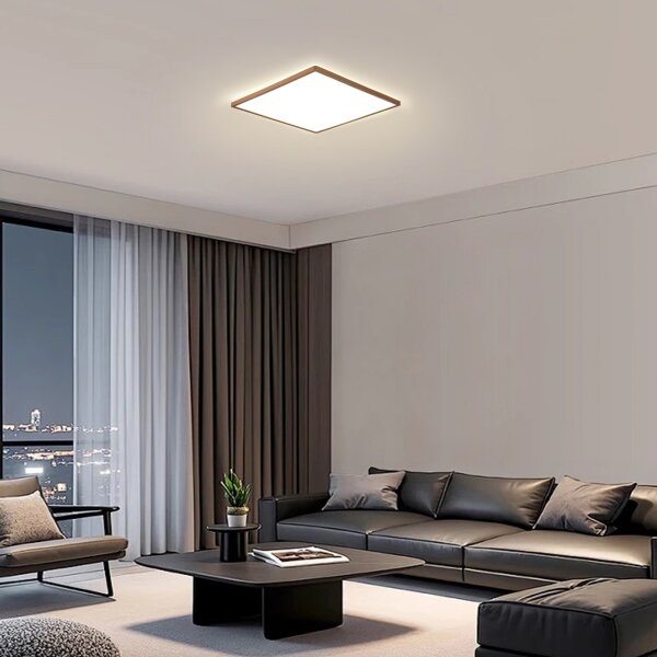 Brilagi - LED kúpeľňové stropné svietidlo ULTRA SLIM LED/24W/230V 42x42 cm ružovo-zlaté IP54