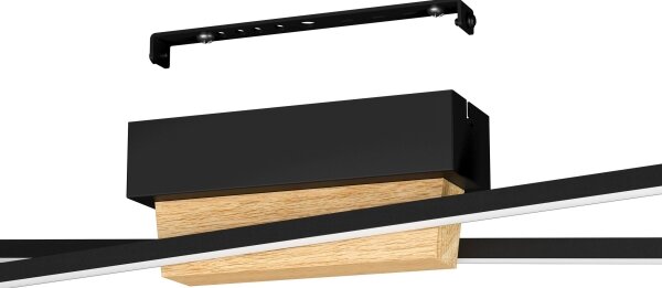 Eglo 900488 - LED Stmievateľné stropné svietidlo PANAGRIA 2xLED/13W/230V