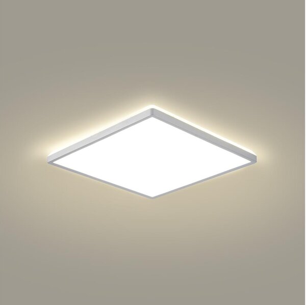 Brilagi - LED kúpeľňové stropné svietidlo ULTRA SLIM LED/18W/230V 30x30 cm strieborné IP54