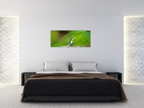 Obraz jašteričky (120x50 cm)
