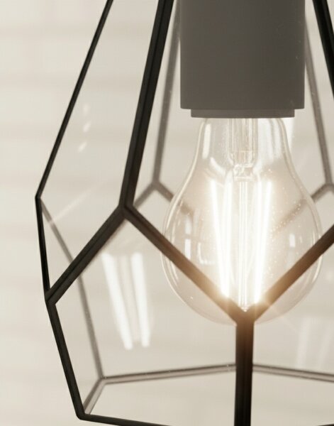 Eglo 43643 - Luster na lanku MARDYKE 1xE27/40W/230V