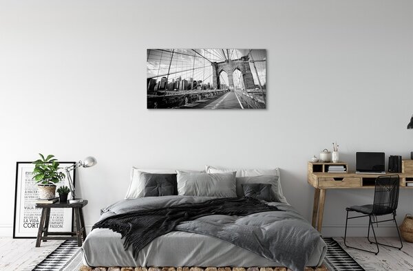 Sklenený obraz väčšina mrakodrapy 100x50 cm 2 Prívesky