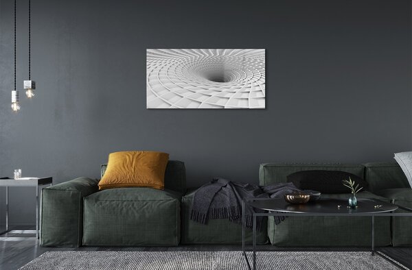 Sklenený obraz 3d geometrický násypka 100x50 cm 2 Prívesky