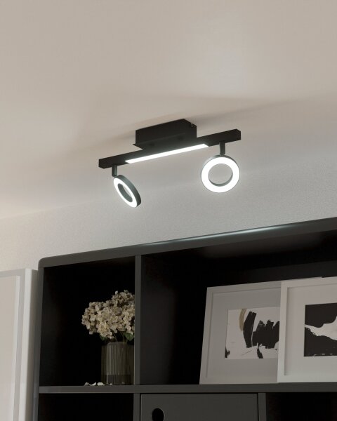 Eglo 900514 - LED Bodové svietidlo CARDILLIO 2xLED/3,2W/230V + LED/3,3W
